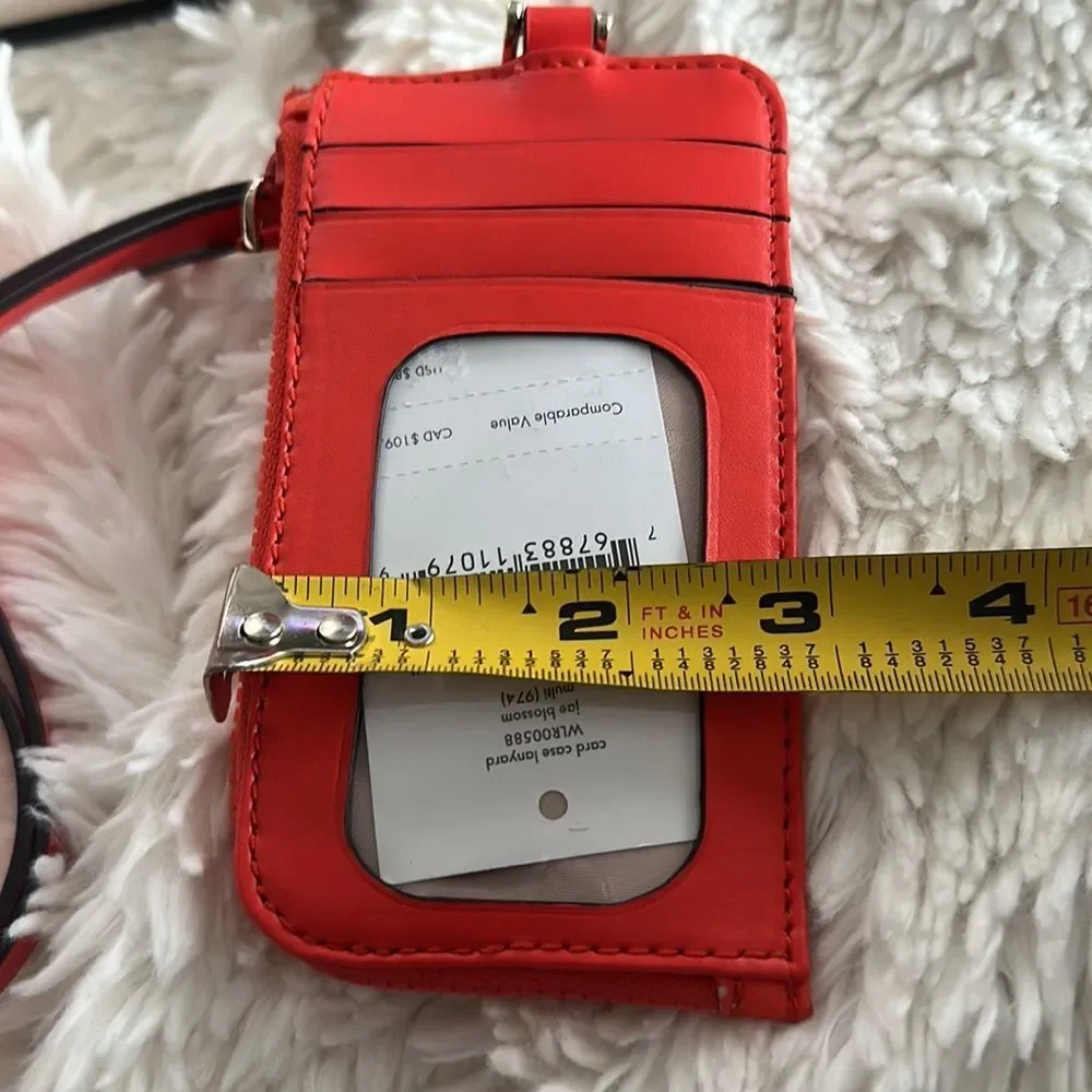Kate Spade ♠️ Card Case Lanyard